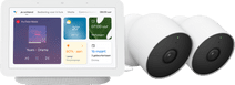 Coolblue Google Nest Cam Duo-Pack + Google Nest Hub 2 aanbieding