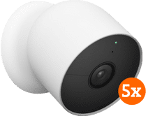 Coolblue Google Nest Cam 5-pack aanbieding
