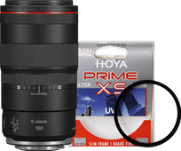 Canon RF 100mm f/2.8L Macro IS USM + Hoya UV Filter 