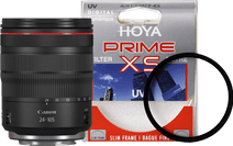 Canon RF 24-105mm f/4L IS USM + Hoya UV Filter 