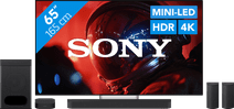 Sony Bravia 9 II True RGB 65" (2026) + Sony Bravia Theatre System 6 Zwart Sony Bravia XR televisie