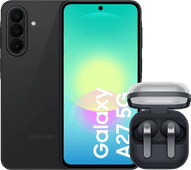 Samsung Galaxy A27 256GB Zwart 5G + Samsung Galaxy Buds4 Samsung Galaxy A27