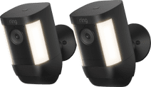 Coolblue Ring Spotlight Cam Pro - Battery - Zwart - 2-pack aanbieding