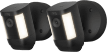Coolblue Ring Spotlight Cam Pro - Wired - Zwart - 2-pack aanbieding