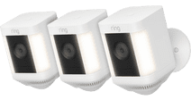 Coolblue Ring Spotlight Cam Plus - Battery - Wit - 3-pack aanbieding