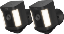 Ring Spotlight Cam Plus - Battery - Black - 2-pack Ring IP camera for outdoors