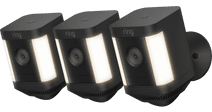 Ring Spotlight Cam Plus - Battery - Black - 3-pack Ring camera for a small garden