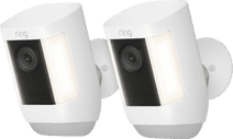 Ring Spotlight Cam Pro - Battery - Wit - 2-pack IP-camera met abonnement