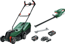 Bosch CityMower 18V-32 incl. 4,0 Ah Accu + Bosch EasyHedgeCut 18-45 Li (zonder accu) + Bosch 18 V Li-Ion accu 4,0 Ah Accu grasmaaier