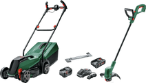 Bosch CityMower 18V-32 + Bosch Easygrasscut 18 incl. 4Ah batteries (2x) Cordless lawn mower