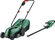 Coolblue EasyMower 18V-32-200 + Bosch EasyHedgeCut 18-45 Li (zonder accu) aanbieding