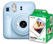 Coolblue Fujifilm Instax Mini 12 Pastel Blue Bundel aanbieding