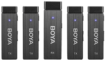 Boya BY-W4 voor Smartphone Draadloze microfoon