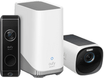 Coolblue Eufycam 3 + Homebase 3 + Eufy Video Doorbell Dual 2 Pro aanbieding