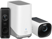 Eufycam 3 + Homebase 3 + Eufy Video Doorbell Dual 2 Pro Eufy IP Camera voor buiten