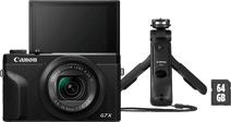 Canon G7 X Mark III Zwart - Vlogkit Digitale camera met 4K