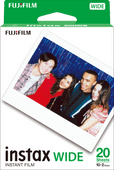 Fujifilm Instax WIDE Colorfilm Glossy (20 stuks) Fotopapier voor instant camera