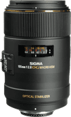 Sigma F 105mm f/2.8 EX DG Macro OS HSM Nikon Prime lens