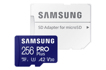 Samsung PRO Plus 256GB (2023) microSDXC + SD Adapter The assortment in Eindhoven