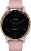 Garmin Vivoactive 4S Goud/Roze 40mm Smartwatch voor iOS