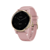 Garmin Vivoactive 4S Goud/Roze 40mm Dames smartwatch