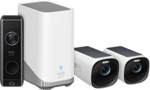 Coolblue Eufycam 3 Duo pack + Video Doorbell Dual 2 Pro aanbieding