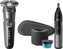Philips Shaver Series 5000 S5887/50 + Philips Nose Trimmer Philips Series 5000