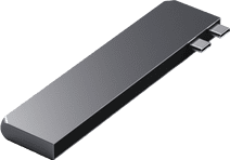 Satechi USB-C Pro Hub Slim Adapter - Space Gray Dockingstation