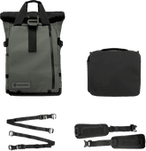 WANDRD The PRVKE 21L V3 Photography Bundle Green Camera bag for mirrorless camera