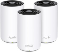 TP-Link Deco XE75 Mesh WiFi 6E 3-pack WiFi solution for streaming in a large apartment