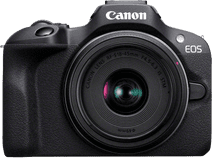 Canon EOS R100 Black + RF-S 18-45mm f/4.5-6.3 IS STM System camera promotion