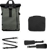 WANDRD THE PRVKE 31L V3 Fotografie Bundel Groen Cameratas voor systeemcamera