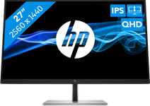 HP E27q G5 business monitor with swivel base