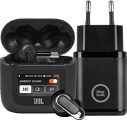 JBL Tour Pro 2 Zwart + oplader JBL bundel