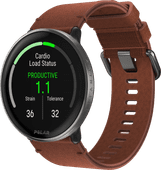 Polar Ignite 3 Titanium/Bruin Dames smartwatch