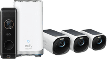 Coolblue EufyCam 3 3-Pack + Video Doorbell Dual 2 Pro aanbieding