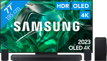 Coolblue Samsung QD OLED 77S95C (2023) + Soundbar aanbieding