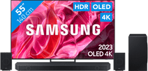Coolblue Samsung QD OLED 55S90C (2023) + Soundbar aanbieding