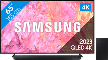 Coolblue Samsung QLED 65Q64C (2023) + Soundbar aanbieding