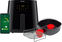 Philips Airfryer XL Connected HD9280/70 + Kookrek + Bakvorm Airfryer met bakprogramma's