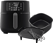 Philips Airfryer XXL Connected HD9285/93 + Kookrek + Bakvorm Airfryer met bakprogramma's