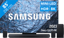 Samsung Neo QLED 8K 85QN900C (2023) + Soundbar aanbieding