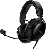 HyperX Cloud III Wired Gaming Headset - Black (PC, PS5, Xbox Series X/S) gaming headset for PC