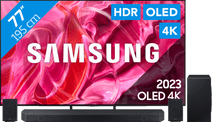 Coolblue Samsung QD OLED 77S90C (2023) + Soundbar aanbieding