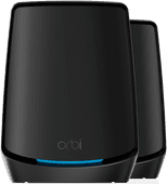 Netgear Orbi RBK862S Zwart 2-Pack Mesh wifi systeem voor een groot appartement