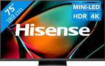 Coolblue Hisense Mini-LED 75U8KQ (2023) aanbieding