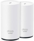 TP-Link Deco X50-Outdoor mesh wifi 6 2-pack Wifi oplossing voor gamen in een rijtjeshuis