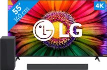 Coolblue LG 55UR80006LJ (2023) + Soundbar aanbieding