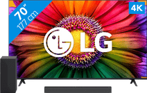 LG 70UR80006LJ (2023) + Soundbar