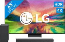 LG 65QNED816RE + Soundbar aanbieding
